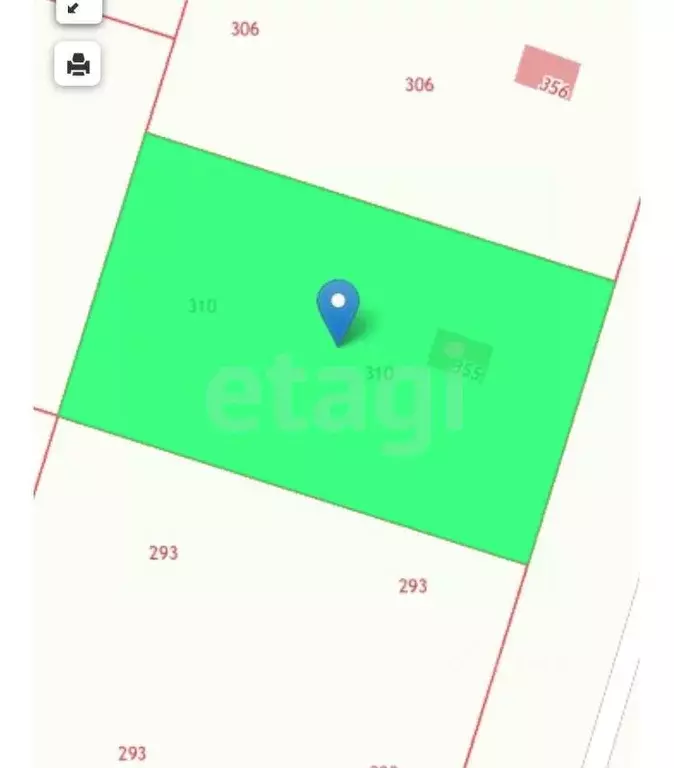 Участок в Калужская область, Перемышльский муниципальный округ, ... - Фото 2