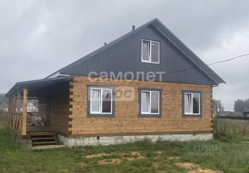 Дом в Башкортостан, с. Иглино ул. Степана Разина (187 м) - Фото 1