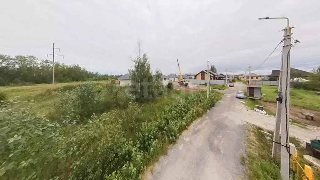 Участок в Тюменская область, Тюмень Лето-Парк кп, ул. Рубиновая (11.21 ... - Фото 1