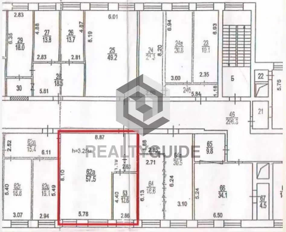 Офис в Москва 2-й Верхний Михайловский проезд, 9С2 (70 м) - Фото 1