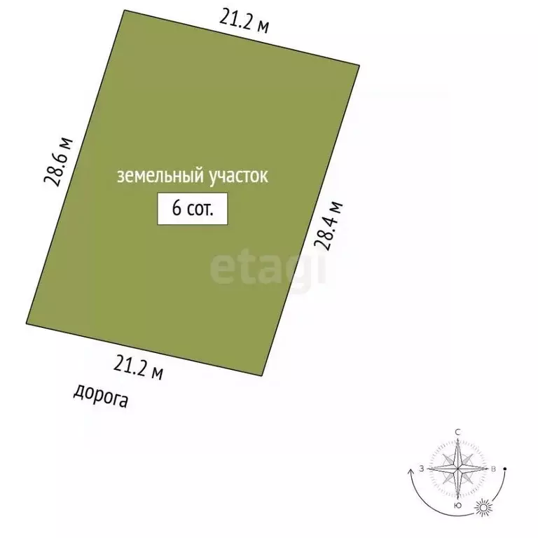 Участок в Ростовская область, Ростов-на-Дону 7-я Конструктивная ул. ... - Фото 2