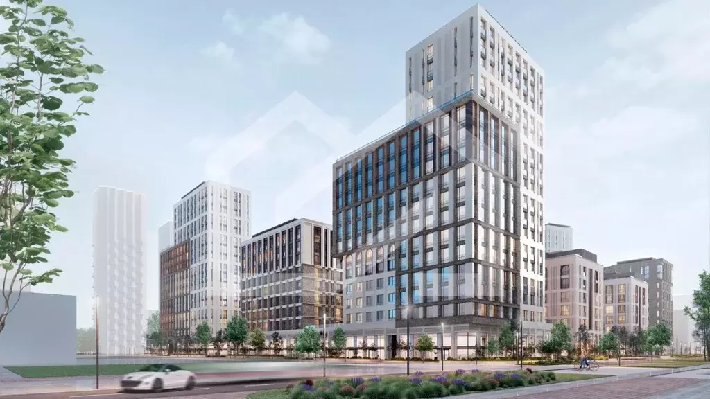 Помещение свободного назначения в Москва 2-я оч., Шагал жилой ... - Фото 1