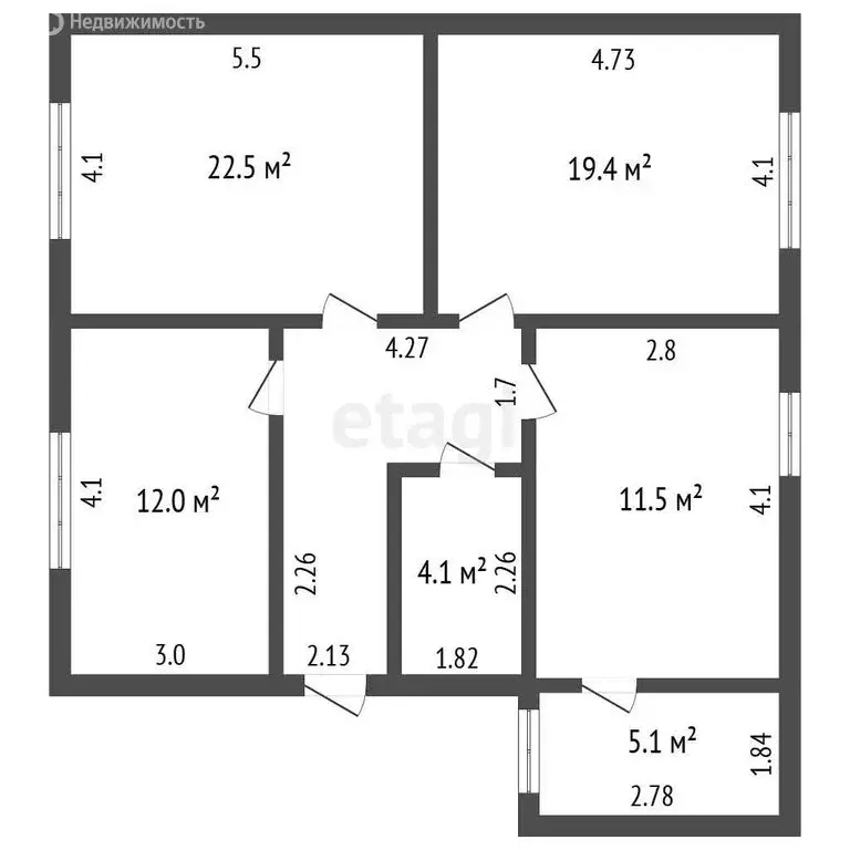 Дом в Раменское, КП Дергаево-2, улица МГТ (88.8 м) - Фото 1
