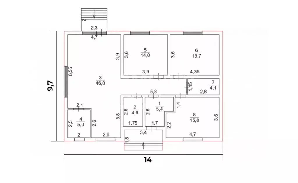 Дом в Калужская область, Боровский район, Совьяки с/пос, Иван-да-Марья ... - Фото 2
