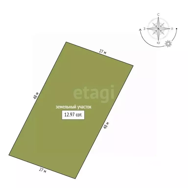 Участок в Амурская область, Благовещенск 5-я Стройка мкр,  (12.97 ... - Фото 2