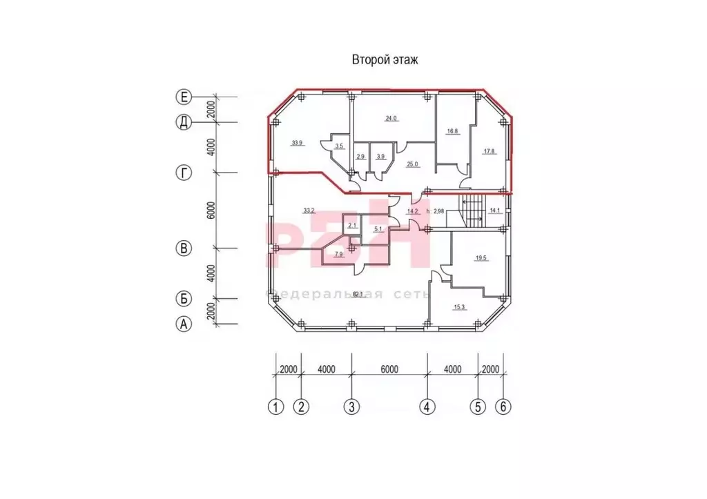 Офис в Челябинская область, Челябинск ул. Чайковского, 12А (128 м) - Фото 2