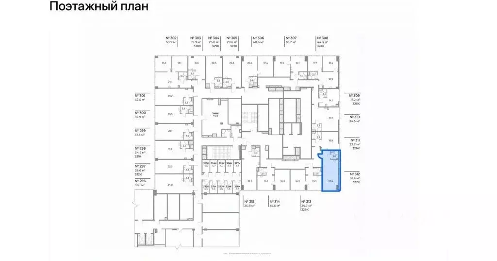 Офис в Москва бул. Братьев Весниных, 4 (31 м) - Фото 2