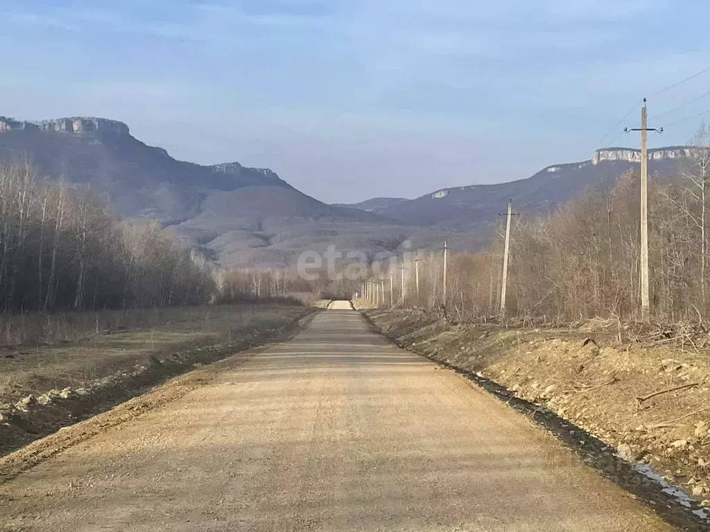 Участок в Адыгея, Майкопский район, Даховское с/пос, с. Новопрохладное ... - Фото 1