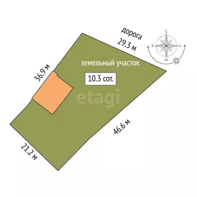 Участок в Бахчисарай, улица Македонского (9.8 м) - Фото 0