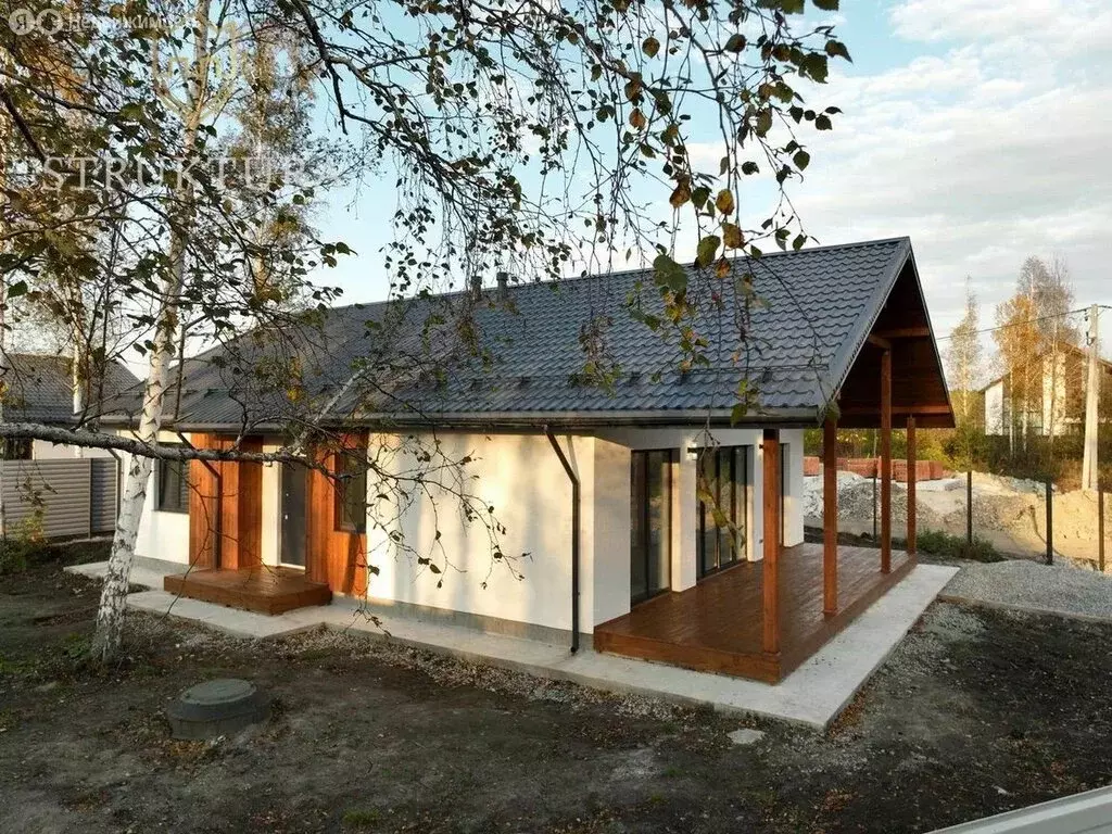 Дом в село Кашино, коттеджный посёлок Лесной ручей (120 м) - Фото 0