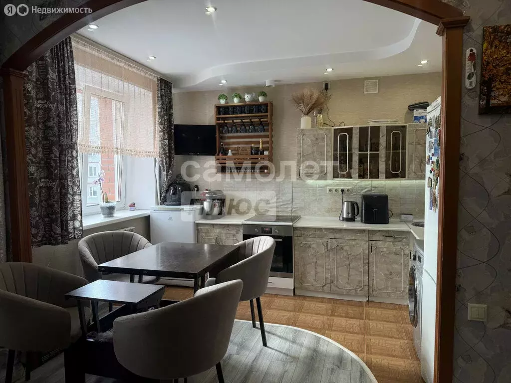 Квартира-студия: Омск, микрорайон Заозёрный, улица Бородина, 6к1 ... - Фото 2