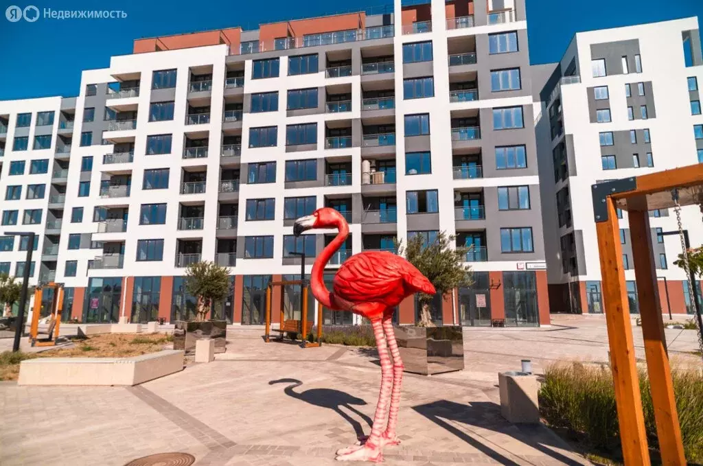 1-комнатная квартира: Прибрежное, Лазурная улица, 1 (30 м) - Фото 2