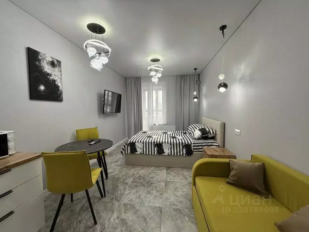 1-к кв. Татарстан, Казань ул. Александра Курынова, 4 (30.0 м) - Фото 1