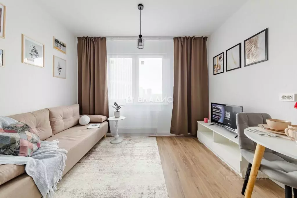 Студия Санкт-Петербург ул. Пахомовская, 14к2 (20.8 м) - Фото 2