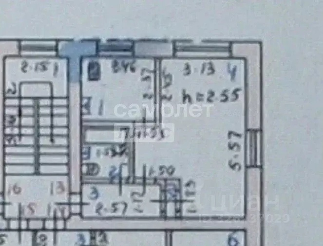 1-к кв. Курская область, Курск Школьная ул., 5к1 (29.0 м) - Фото 1