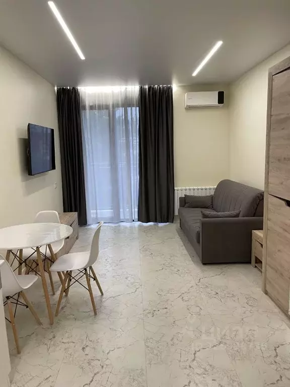 Студия Краснодарский край, Сочи Бытха мкр, ул. Бытха, 4/10А (30.0 м) - Фото 1