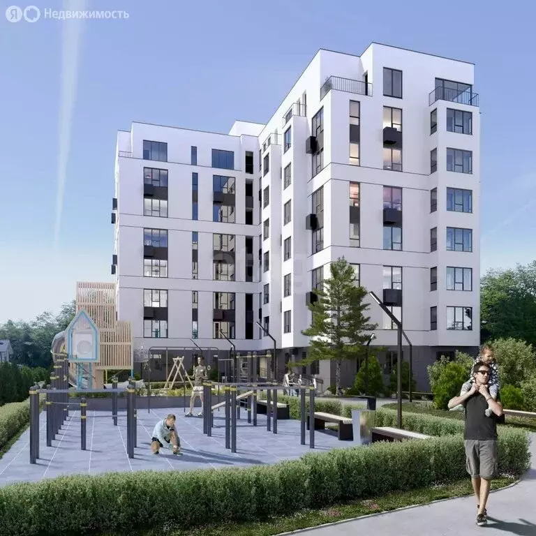 1-комнатная квартира: Белогорск, Нижнегорская улица (42.15 м) - Фото 1