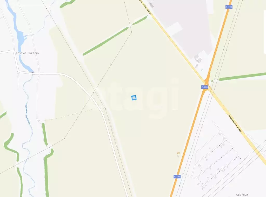 Участок в деревня Крутые Выселки, микрорайон Звёздный, Кристальная ... - Фото 1