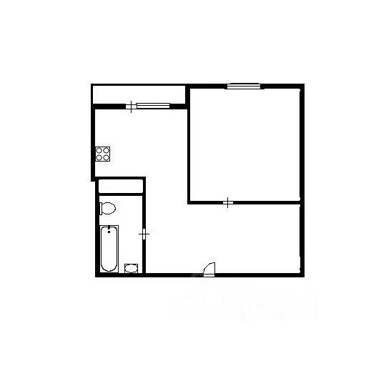 1-к кв. Новосибирская область, Кольцово рп 34 (40.0 м) - Фото 1