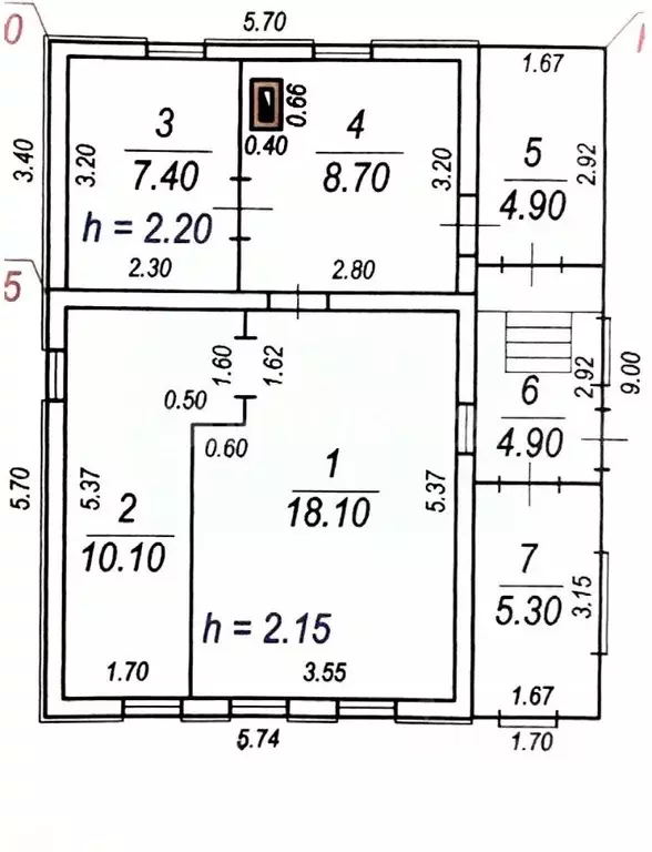 Дом в Чувашия, Чебоксары ул. Академика Павлова, 4 (59 м) - Фото 1