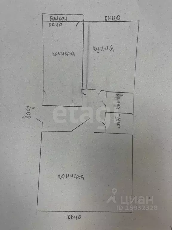 2-к кв. Владимирская область, Муром ул. Энгельса, 21 (48.3 м) - Фото 2