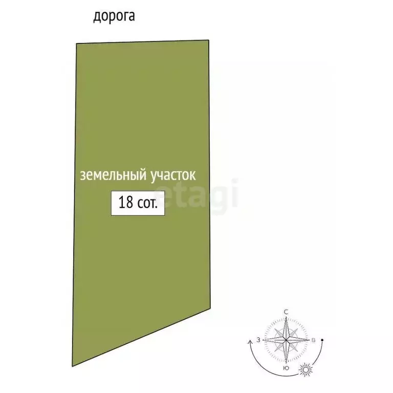 Участок в Челябинская область, Аргаяшский муниципальный округ, с. ... - Фото 2