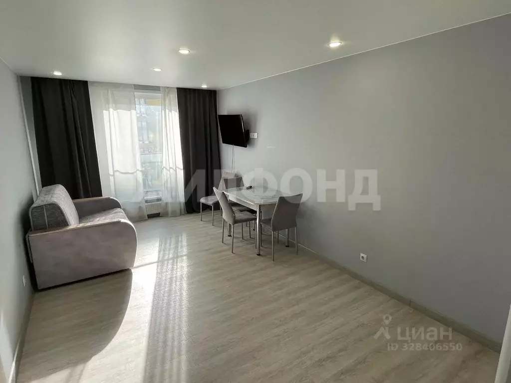 1-к кв. Новосибирская область, Новосибирск ул. Владимира Заровного, 24 ... - Фото 2