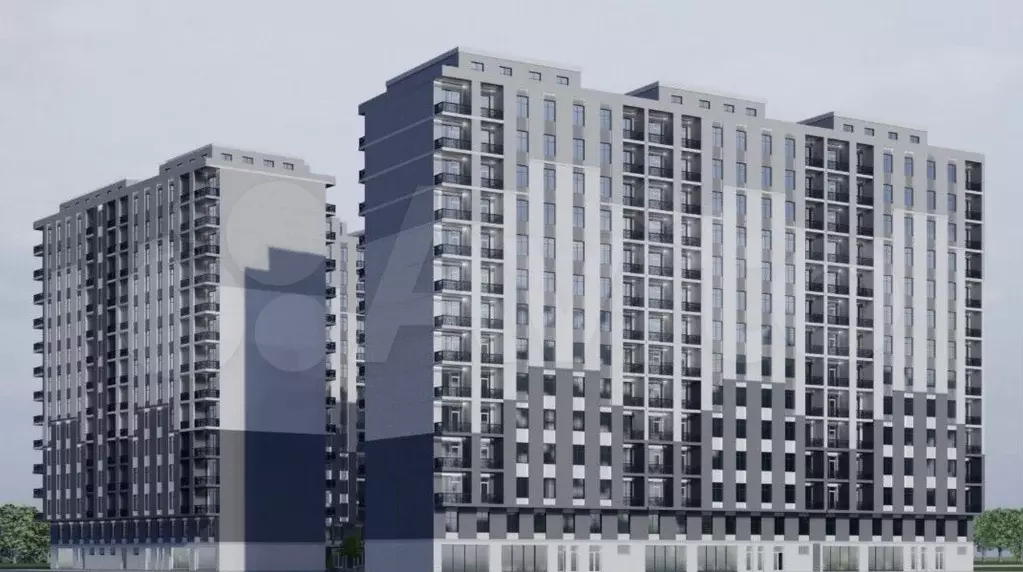 Квартира-студия, 26 м, 9/16 эт. - Фото 1