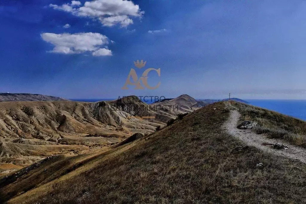 Участок в Крым, Феодосия муниципальный округ, Коктебель пгт пер. ... - Фото 1