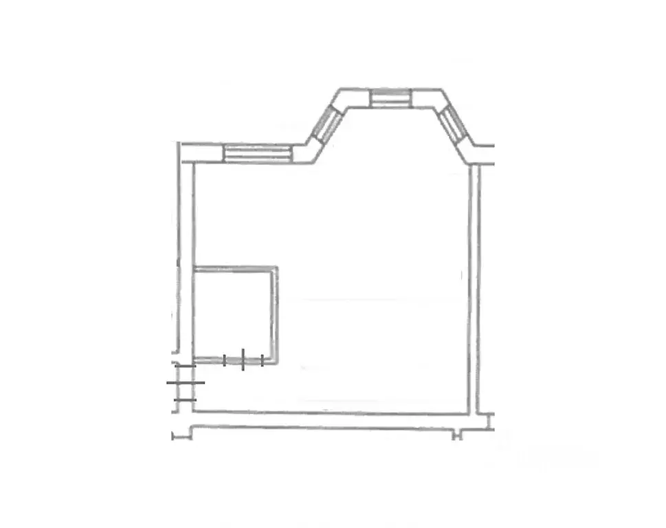 Студия Кемеровская область, Таштагол ул. Нестерова, 28А (36.8 м) - Фото 2