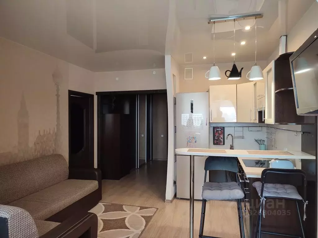 1-к кв. Новосибирская область, Новосибирск ул. Залесского, 2/4 (42.0 ... - Фото 2