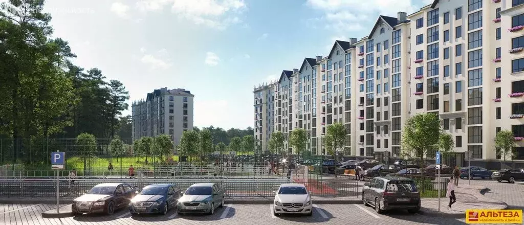 2-комнатная квартира: Зеленоградск, улица Тургенева, 16А (63.19 м) - Фото 0