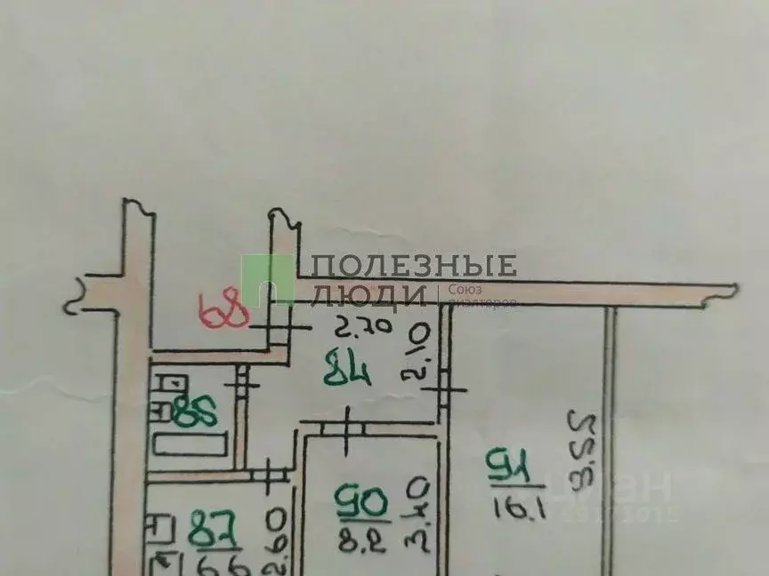 2-к кв. Орловская область, Орел ул. Гуртьева, 16 (40.0 м) - Фото 1