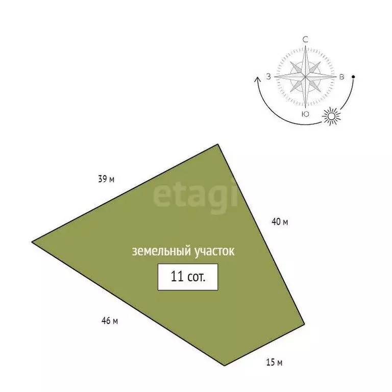 Дом в посёлок городского типа Емельяново, Взлётная улица (85 м) - Фото 1