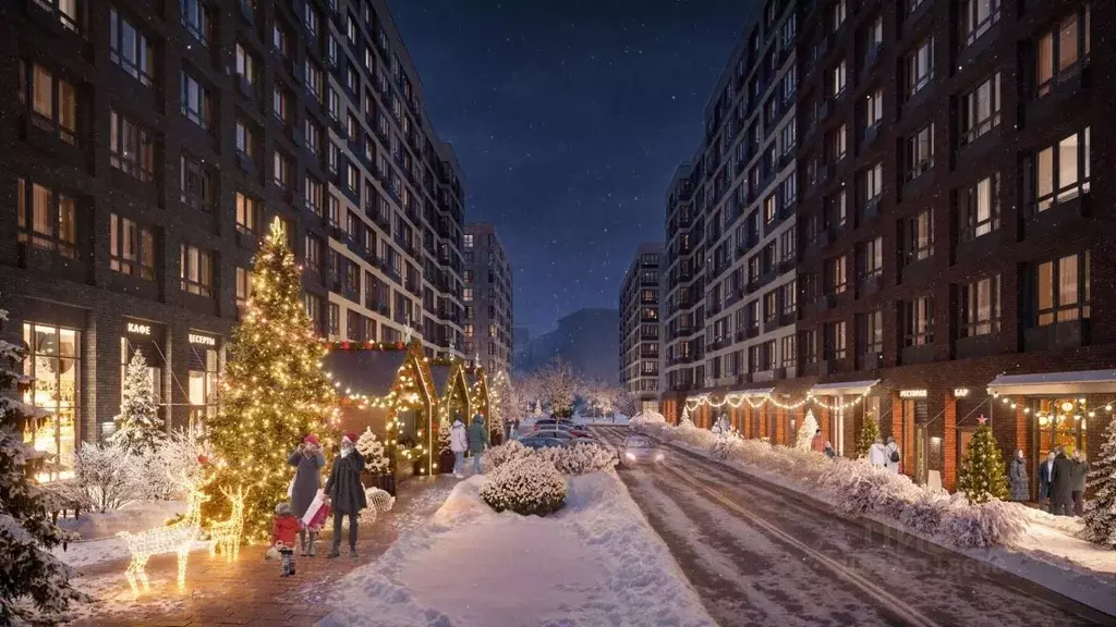 Студия Москва Родные кварталы жилой комплекс (20.6 м) - Фото 1