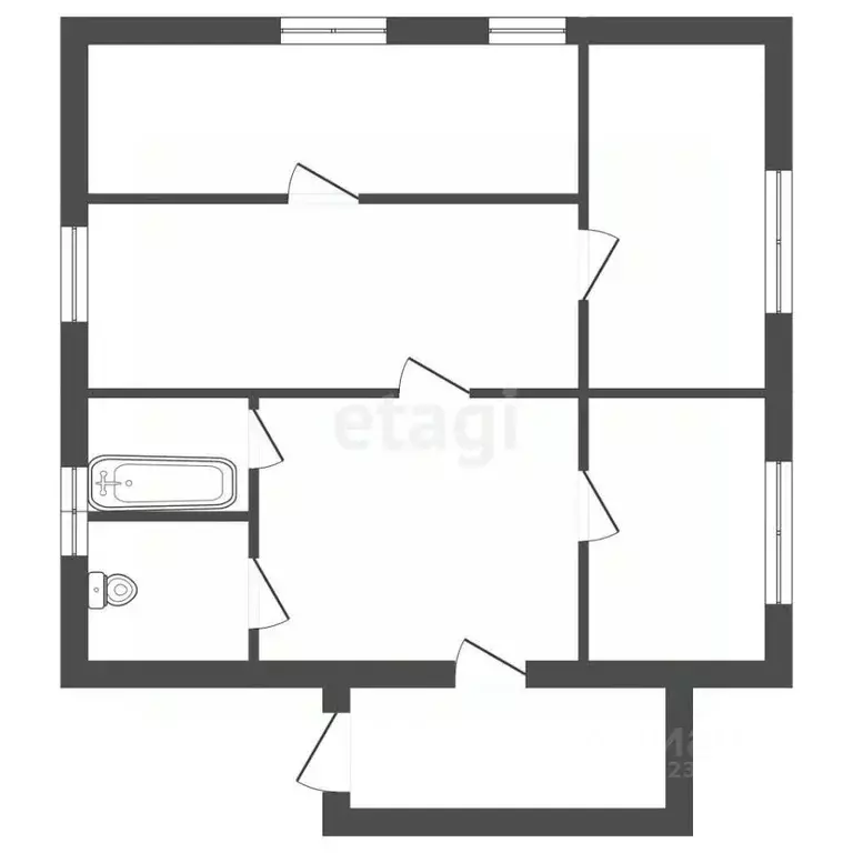 Дом в Челябинская область, Южноуральск ул. Чехова, 15 (72 м) - Фото 2