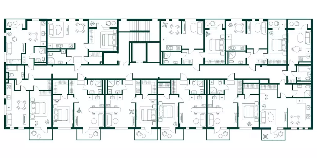 1-к кв. Дагестан, Дербент Новая История жилой комплекс (43.93 м) - Фото 2