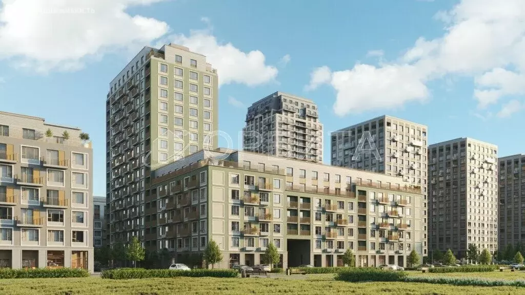 Квартира-студия: Тюмень, Краснооктябрьская улица, 4Ак2 (26.59 м) - Фото 2