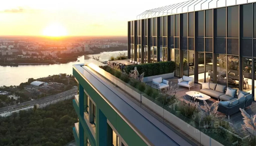 2-к кв. Москва Инджой жилой комплекс (41.8 м) - Фото 2