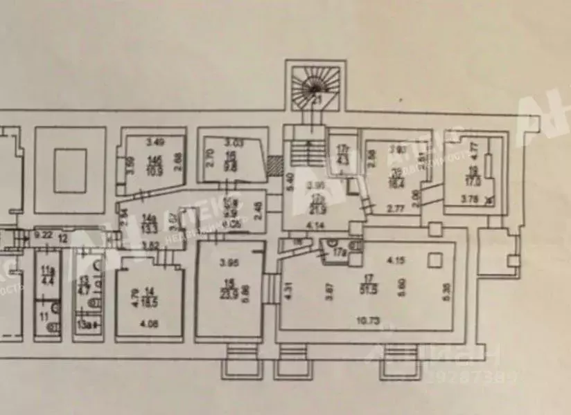 Помещение свободного назначения в Москва Бережковская наб., 12 (240 м) - Фото 2