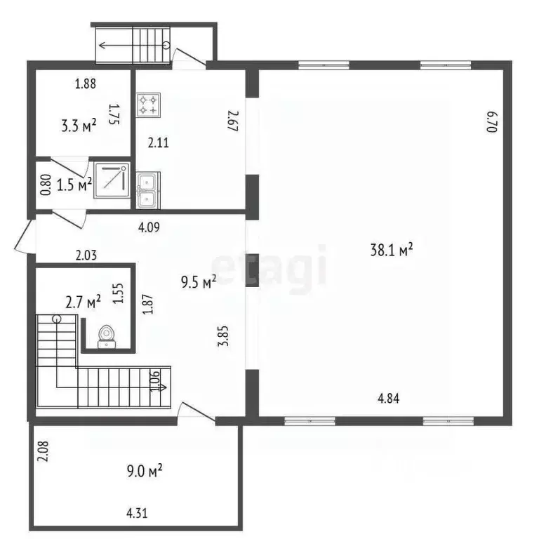 Дом в Санкт-Петербург, Санкт-Петербург, Павловск Славяночка-3 СНТ, ул. ... - Фото 2