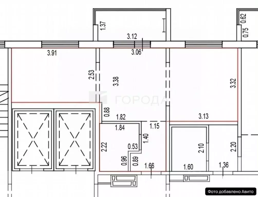 2-к кв. Алтайский край, Барнаул ул. Монтажников, 4 (37.3 м) - Фото 2