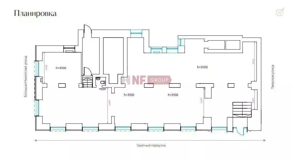 Торговая площадь в Москва Большая Никитская ул., 12 (249 м) - Фото 2