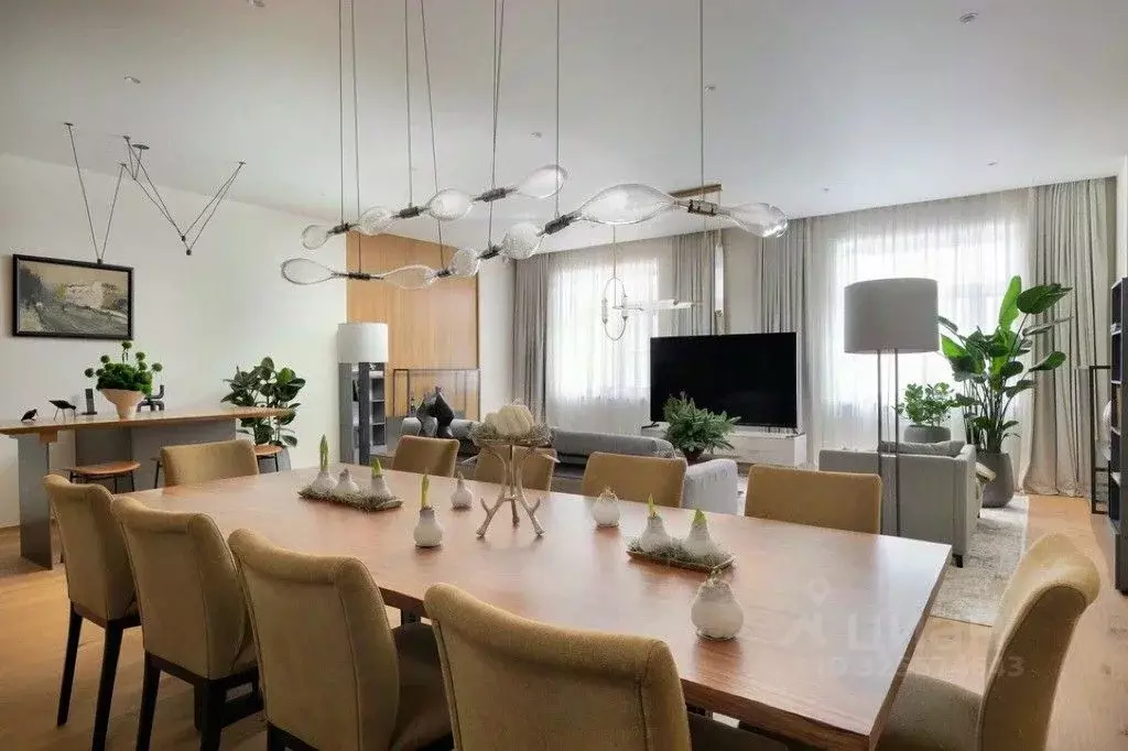 4-к кв. Москва пер. Хилков, 1 (253.4 м) - Фото 1