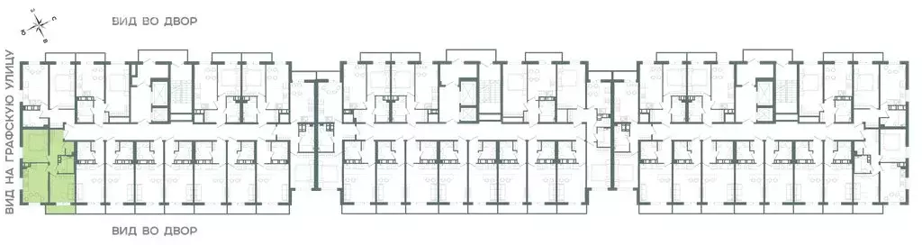 2-комнатная квартира: Мурино, Графская улица, 6к1 (42.3 м) - Фото 2