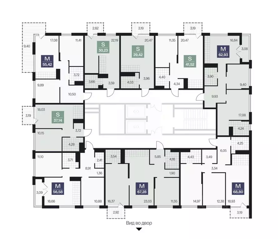 2-к кв. Волгоградская область, Волгоград просп. Имени В.И. Ленина, 59Г ... - Фото 2