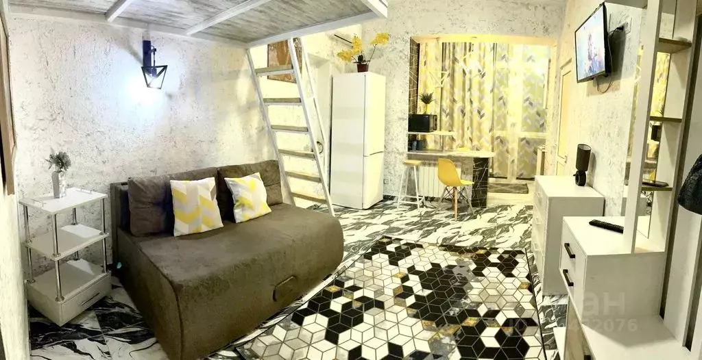 Студия Краснодарский край, Сочи ул. Просвещения, 153А (25.0 м) - Фото 1