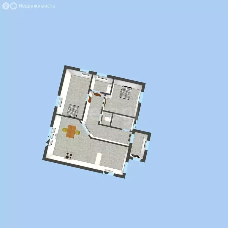 2-комнатная квартира: Губкин, улица Дзержинского, 115Б (58.7 м) - Фото 1