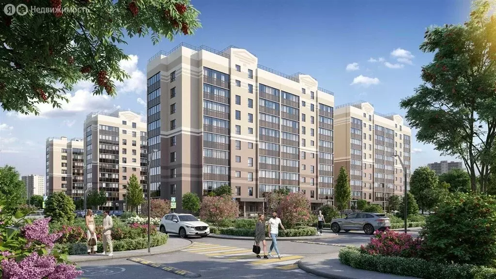 1-комнатная квартира: Краснообск, 3-й микрорайон, 25/2 (36.45 м) - Фото 1