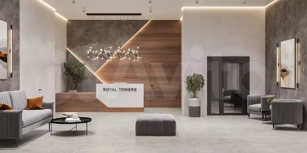 1-к. квартира, 40,1 м, 9/24 эт. - Фото 1